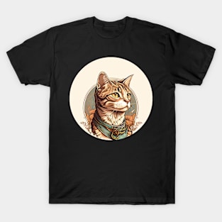 Happy Cat Vintage Lover T-Shirt